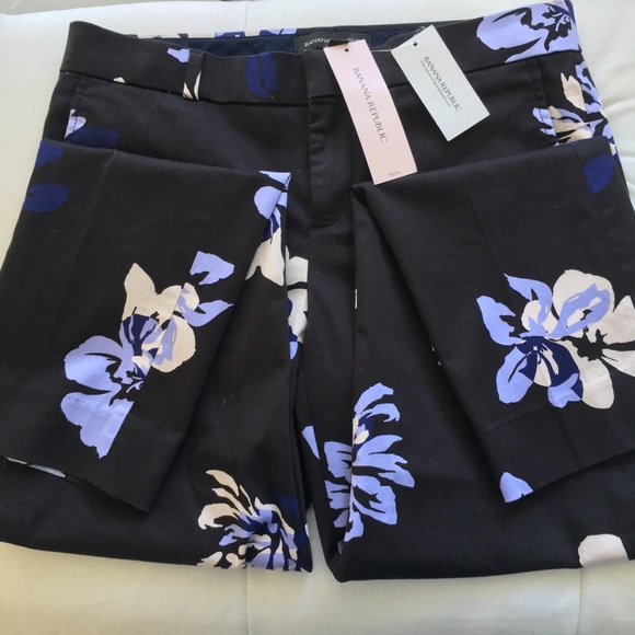 NWT Banana Republic Petite Ryan Fit Sateen Pants - Picture 6 of 8